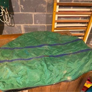 English saddle cover saddle bag